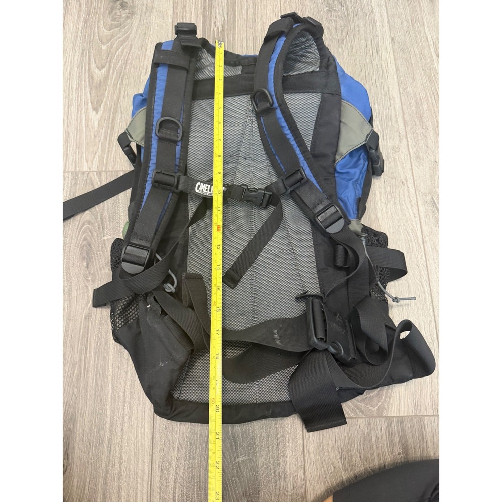 Camelbak Peak Bagger Backpack OS Blue Green Hiking Camping Outdoor Daypack - Picture 7 of 8